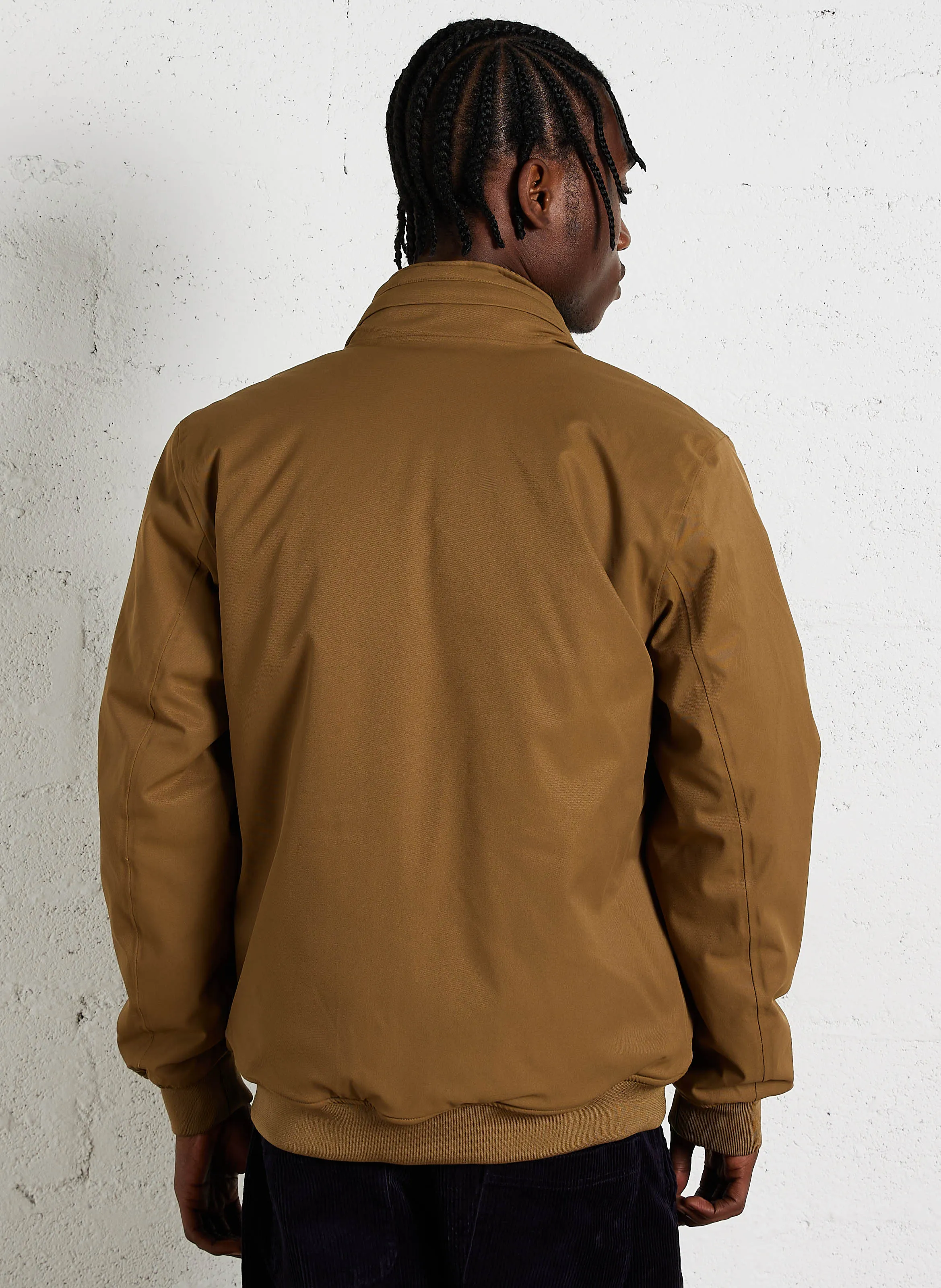 AMAURY TWILL MARMOTTA - Chaqueta cortavientos recta en marron