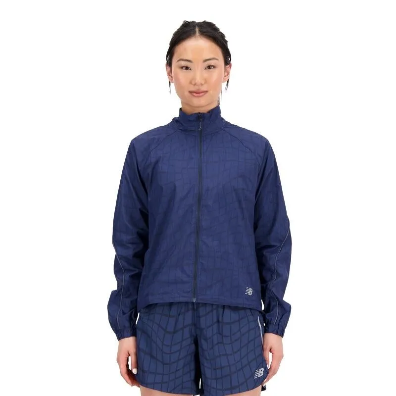  Cortavientos New balance Printed Impact Run Light Pack Jacket